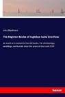 The Register Booke of Inglebye Iuxta Grenhow - John Blackburn - 9783337719722