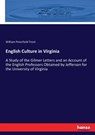English Culture in Virginia - William Peterfield Trent - 9783337817435