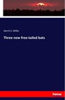Three new free-tailed bats - Gerrit S Miller - 9783337942151