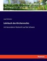 Lehrbuch des Kirchenrechts - Josef Winkler - 9783348082525