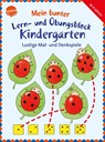 Mein bunter Lern- und Übungsblock Kindergarten. Lustige Mal- und Denkspiele - Friederike Barnhusen ; Lena Roth ; Helen Seeberg - 9783401416045