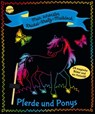 Mein schönster Krickel-Kratz-Malblock. Pferde und Ponys -  - 9783401720425