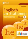 Englisch an Stationen 5 Inklusion - Victoria Hertje - 9783403074007