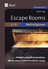 Escape Rooms Weltreligionen 5-10 - Stephan Sigg - 9783403088776