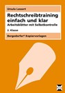 Rechtschreibtraining einfach und klar - 2. Klasse - Ursula Lassert - 9783403210351