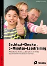 Sachtext-Checker: 5-Minuten-Lesetraining - GS -  - 9783403212003