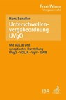 Unterschwellenvergabeordnung (UVgO) - Hans Schaller - 9783406713224