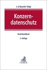 Konzerndatenschutz - Axel von dem Bussche ; Paul Voigt - 9783406720086