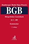 Bürgerliches Gesetzbuch Band 1: §§ 1-480 - Heinz Georg Bamberger ; Herbert Roth ; Wolfgang Hau - 9783406776113