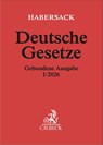 Deutsche Gesetze Gebundene Ausgabe I/2026 - Mathias Habersack ; Heinrich Schönfelder - 9783406841996