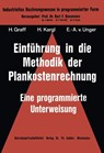 Einfuhrung in Die Methodik Der Plankostenrechnung - Helmut Graff - 9783409260213