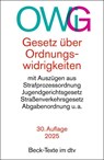 Gesetz über Ordnungswidrigkeiten. OWiG -  - 9783423533010