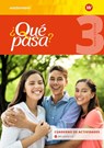 Qué pasa 3. Cuaderno de actividades mit Audio-CD für Schüler -  - 9783425161136