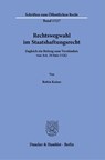 Rechtswegwahl im Staatshaftungsrecht. - Robin Kaiser - 9783428190256