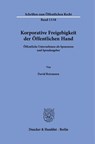 Korporative Freigebigkeit der Öffentlichen Hand - David Retzmann - 9783428191390