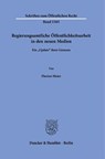 Regierungsamtliche Öffentlichkeitsarbeit in den neuen Medien - Florian Maier - 9783428195305