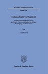 Datenschutz vor Gericht - Arne Conen - 9783428196845