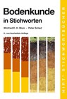 Bodenkunde in Stichworten - Winfried E. H. Blum ; Peter Schad - 9783443031220