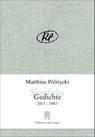 Sämtliche Gedichte - Matthias Politycki - 9783455406238