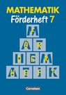 Mathematik. Neue Ausgabe für Sonderschulen. Förderheft 7. RSR - Heribert Gathen ; Gertrud Gonsior ; Rolf Kirsch ; Marita Sommer - 9783464581575
