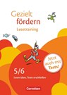 Gezielt fördern 5./6. Schuljahr. Lesetraining - Ellen Schulte-Bunert ; Christiane Robben ; Katrin Boyke - 9783464626252