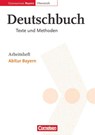 Deutschbuch 12. Jahrgangsstufe. Arbeitsheft. Oberstufe. Gymnasium Bayern. Abitur Bayern - Ulrike Sheldon ; Christian Rühle ; Nathali Jückstock-Kießling ; Helmut Hindinger-Back - 9783464630952