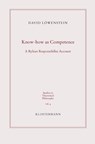 Löwenstein, D: Know-how as Competence - LÖWENSTEIN,  David - 9783465038801