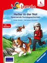 Leserabe 1. Lesestufe - Helfer in der Not. Spannende Hundegeschichten - Katja Reider - 9783473463763