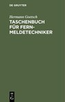 Taschenbuch Fur Fernmeldetechniker - Hermann Goetsch - 9783486769333
