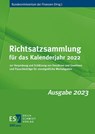 Richtsatzsammlung für das Kalenderjahr 2022 - Bundesministerium Der Finanzen - 9783503237937