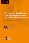 Revision der Beschaffung von Softwarelizenzen und Sicherheitsdienstleistungen - Diir - Deutsches Institut Für Interne Revision E. V. - 9783503241026