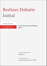 Berliner Debatte Initial 35 (2024) 2 - Berliner Debatte Initial e. V. - 9783515139106
