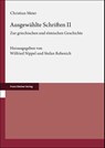 Ausgewählte Schriften. Band 2 - Christian Meier - 9783515139731