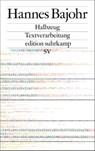Halbzeug - Hannes Bajohr - 9783518073582