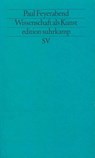 Wissenschaft als Kunst - Paul Feyerabend - 9783518112311