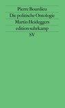 Die politische Ontologie Martin Heideggers - Pierre Bourdieu - 9783518115145
