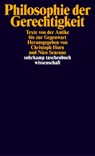 Philosophie der Gerechtigkeit - Christoph Horn ; Nico Scarano - 9783518291634