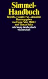 Simmel-Handbuch - Hans-Peter Müller ; Tilman Reitz - 9783518298510