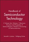 Handbook of Semiconductor Technology -  - 9783527619290