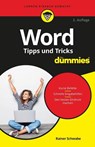 Word Tipps und Tricks fur Dummies - Rainer W. Schwabe - 9783527716647