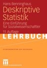 Deskriptive Statistik - BENNINGHAUS,  Hans - 9783531346076