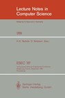 ESEC '87 - Howard K. Nichols ; Dan Simpson - 9783540187127
