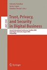 Trust, Privacy, and Security in Digital Business - Sokratis Katsikas ; Gunther Pernul - 9783540282242