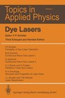 Dye Lasers - SCHÄFER,  Fritz P. - 9783540515586