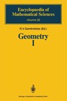 Geometry I - R.V. Gamkrelidze - 9783540519997