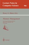 Memory Management - Henry G. Baker - 9783540603689