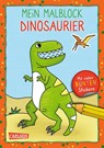 Mein Malblock: Dinosaurier -  - 9783551190840