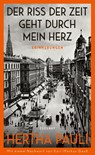 Der Riss der Zeit geht durch mein Herz - Hertha Pauli - 9783552073081