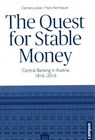 The Quest for Stable Money - Clemens Jobst ; Hans Kernbauer - 9783593505350