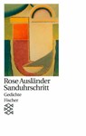 Sanduhrschritt - Rose Ausländer - 9783596111589